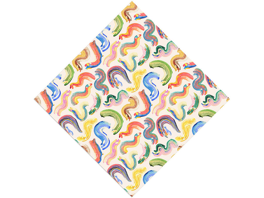 Walk Away Abstract Vinyl Wrap Pattern