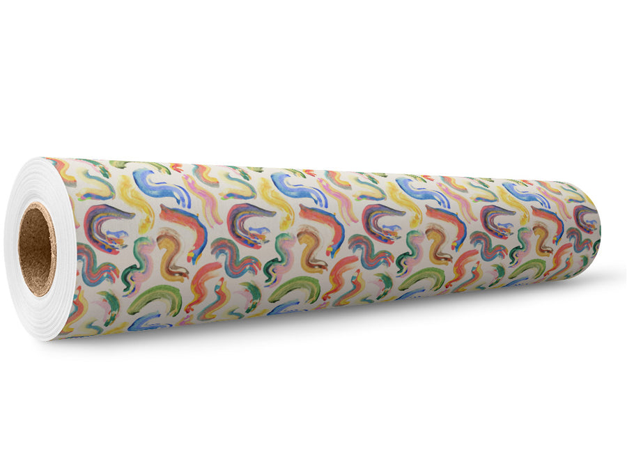 Walk Away Abstract Wrap Film Wholesale Roll~Rwraps Series 914 Digitally Printed Vinyl Roll~5