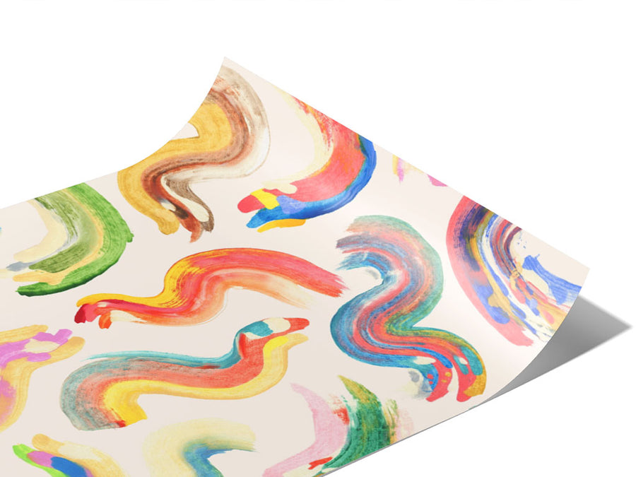 Walk Away Abstract Vinyl Wraps~Rwraps Series 914 Digitally Printed Vinyl Wrap~0