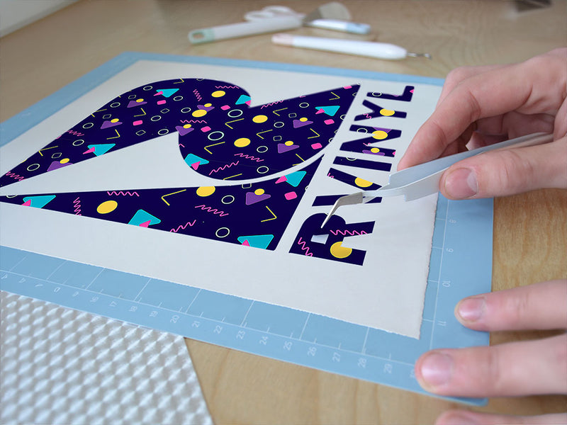 walking in memphis retro Easy Weed Craft Vinyl
