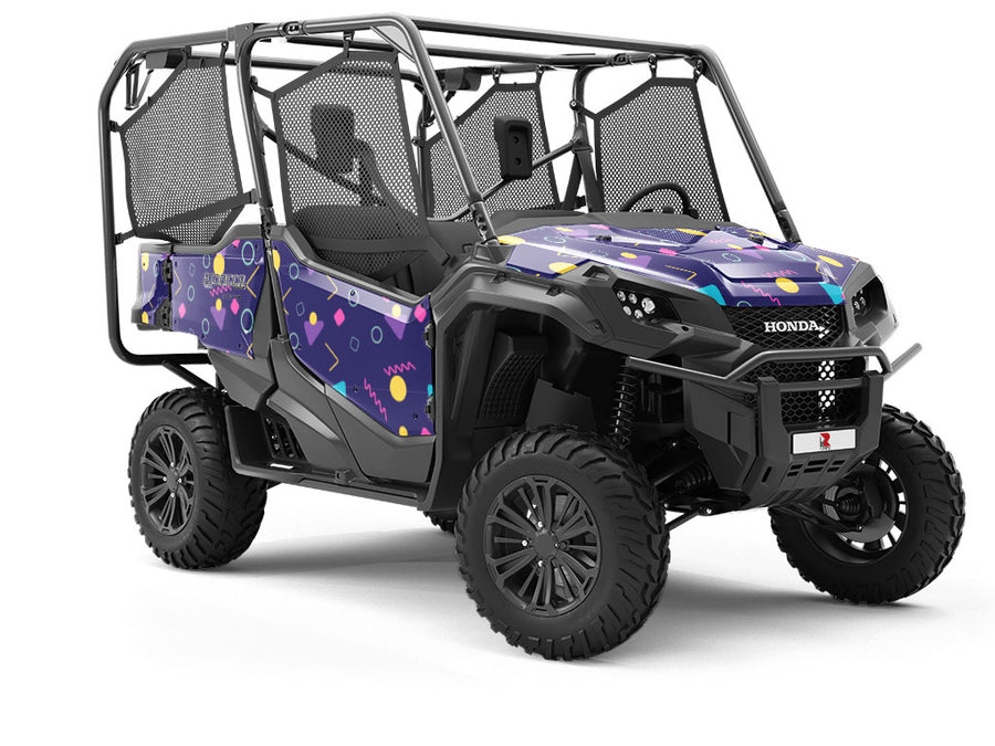 Walking in Memphis Retro Utility Vehicle Vinyl Wrap