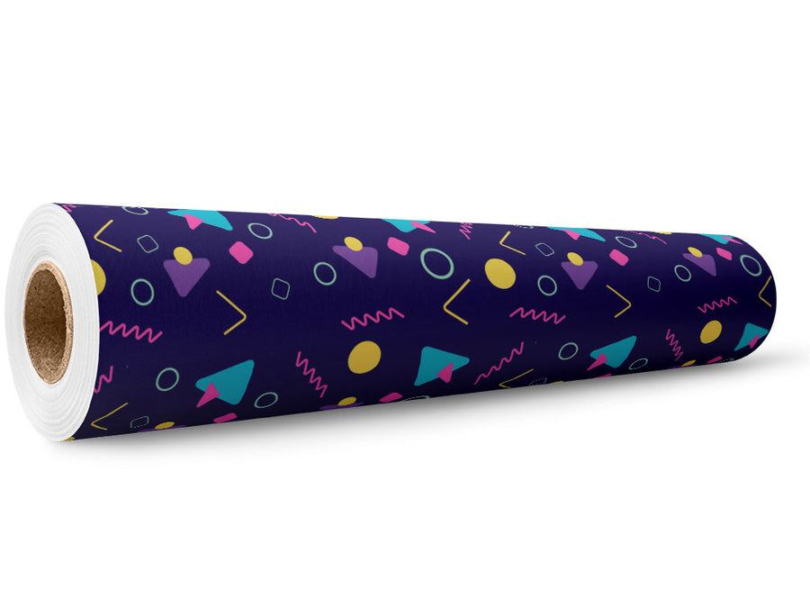Walking in Memphis Retro Wrap Film Wholesale Roll~Rwraps Series 914 Digitally Printed Vinyl Roll~5