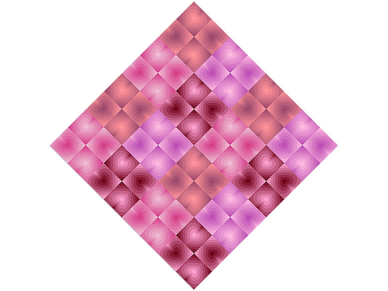 Walls Up Heart Vinyl Wrap Pattern