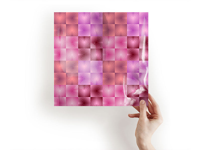 walls up heart Craft Sheets