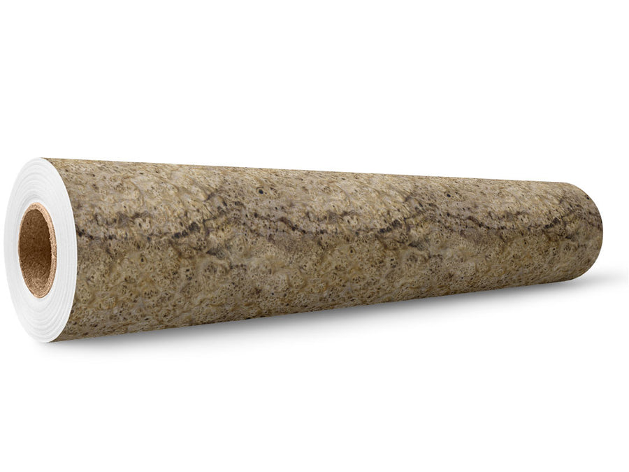 Walnut Burlwood Woodgrain Wrap Film Wholesale Roll~Rwraps Series 914 Digitally Printed Vinyl Roll~6