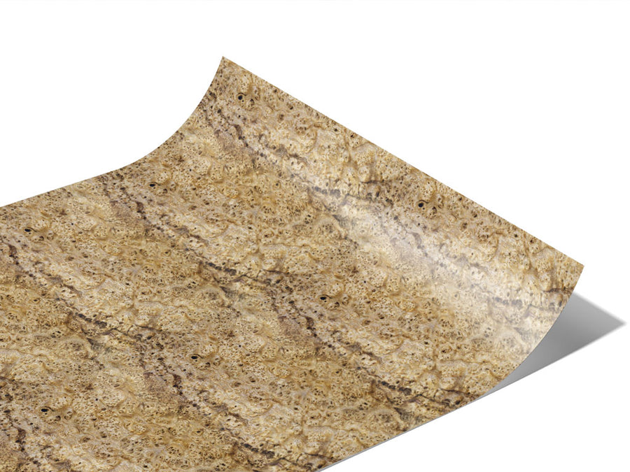 Walnut Burlwood Woodgrain Vinyl Wraps~Rwraps Series 914 Digitally Printed Vinyl Wrap~1