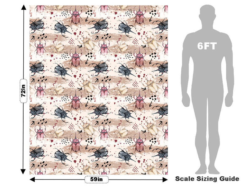 Wandering Weevils Bug Vehicle Wrap Scale~Rwraps Series 914 Wandering Weevils Bug Measurements~1