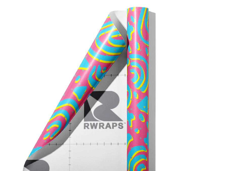 Want To Be Retro Wrap Film Sheets~Rwraps Series 914 Want To Be Retro Scrolled Sheet~3