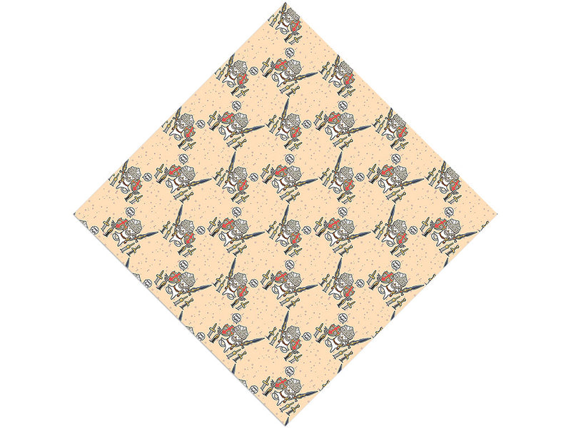 Warrior Cat Fantasy Vinyl Wrap Pattern