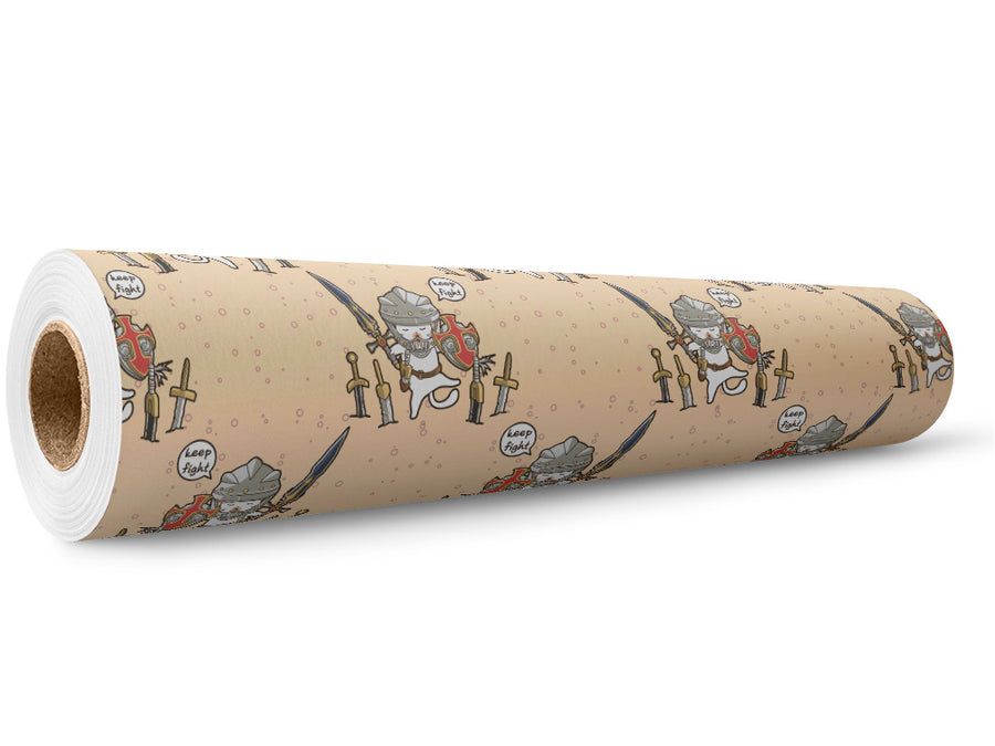 Warrior Cat Fantasy Wrap Film Wholesale Roll~Rwraps Series 914 Digitally Printed Vinyl Roll~5