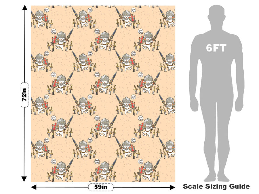 Warrior Cat Fantasy Vehicle Wrap Scale~Rwraps Series 914 Warrior Cat Fantasy Measurements~1
