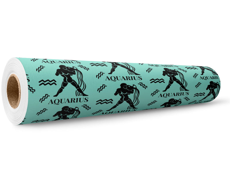 Water Bearer Astrology Wrap Film Wholesale Roll~Rwraps Series 914 Digitally Printed Vinyl Roll~5