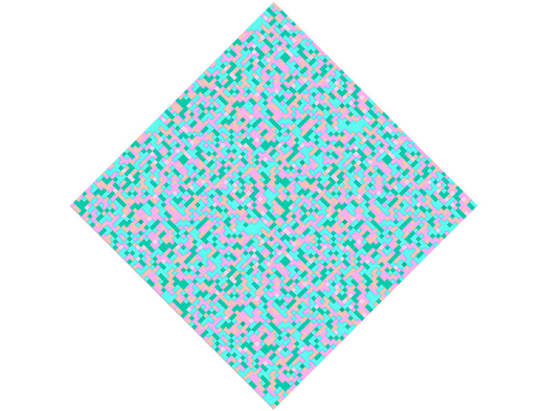 Water Programming Pixel Vinyl Wrap Pattern