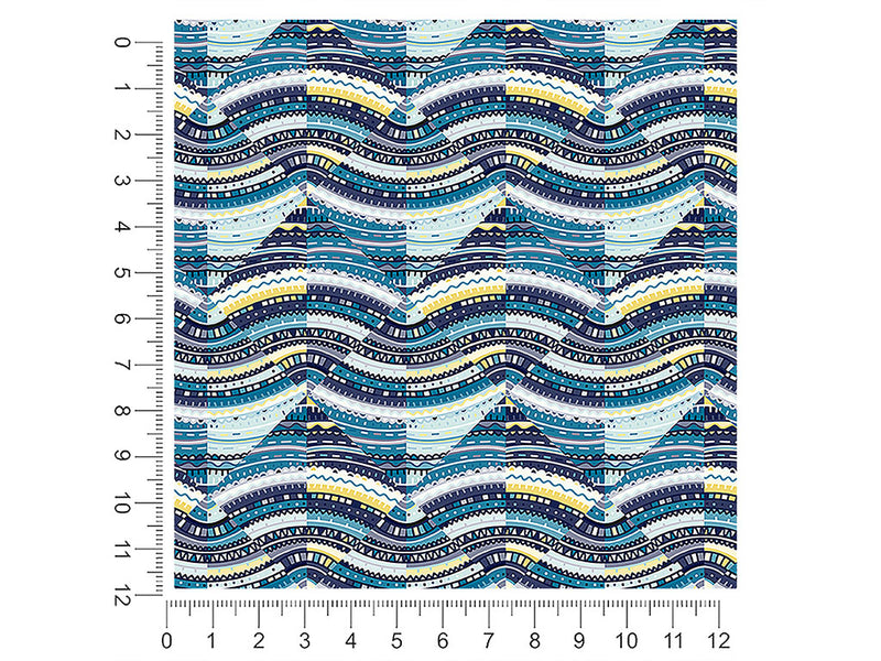 water static art deco 1ft x 1ft Craft Sheets