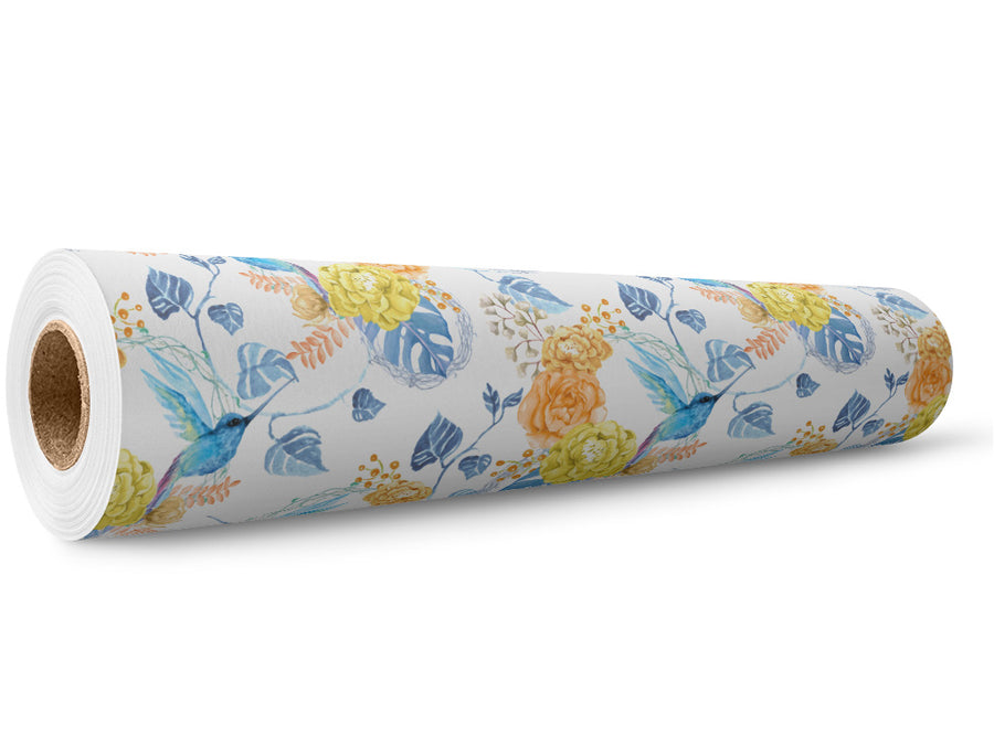 Watercolor Flight Birds Wrap Film Wholesale Roll~Rwraps Series 914 Digitally Printed Vinyl Roll~5