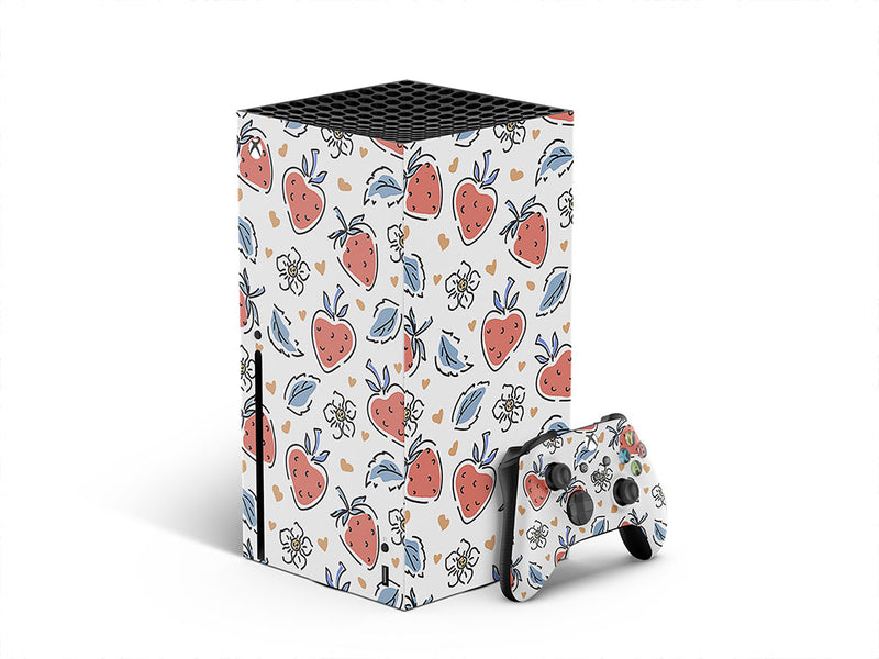 watercolor honeoye fruit XBOX DIY Decal