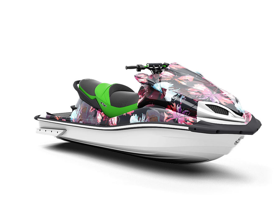 Watercolor Pollinators Bug Jet Ski Vinyl Customized Wrap