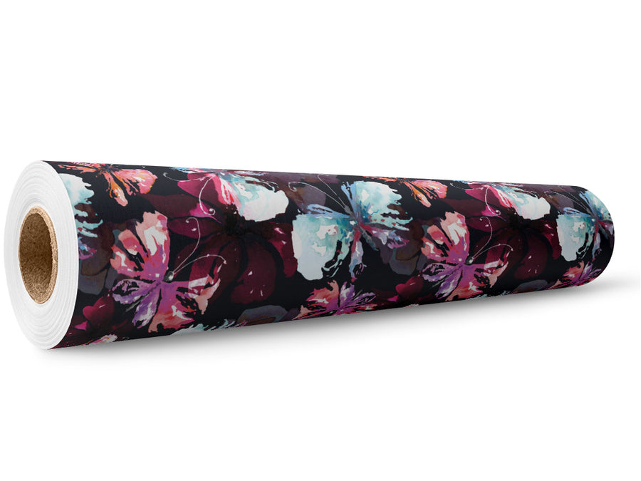 Watercolor Pollinators Bug Wrap Film Wholesale Roll~Rwraps Series 914 Digitally Printed Vinyl Roll~5
