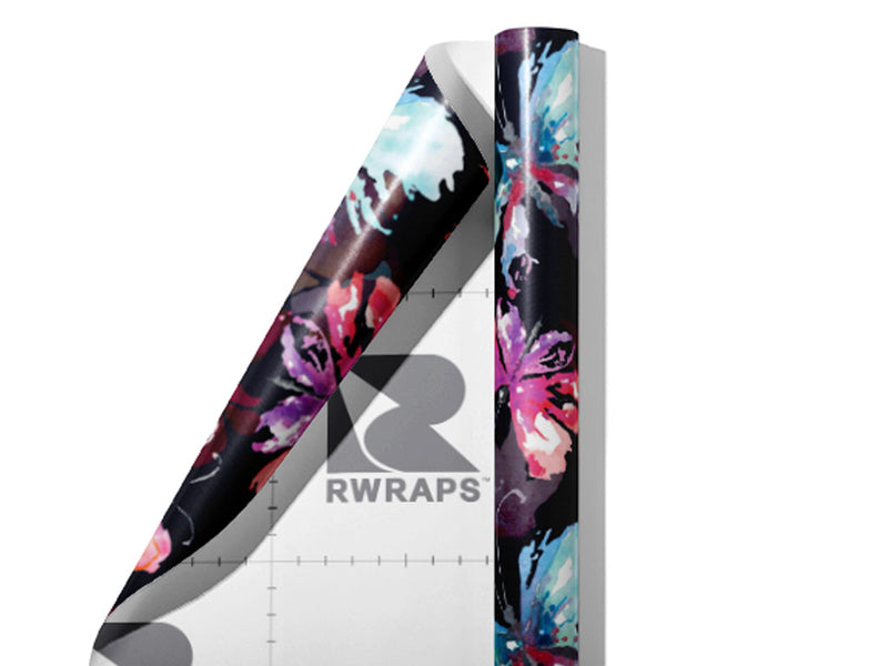 Watercolor Pollinators Bug Wrap Film Sheets~Rwraps Series 914 Watercolor Pollinators Bug Scrolled Sheet~3