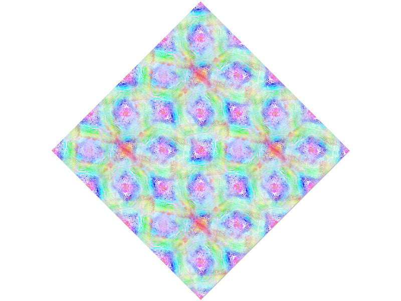 Watercolor Rainbow Tie Dye Vinyl Wrap Pattern