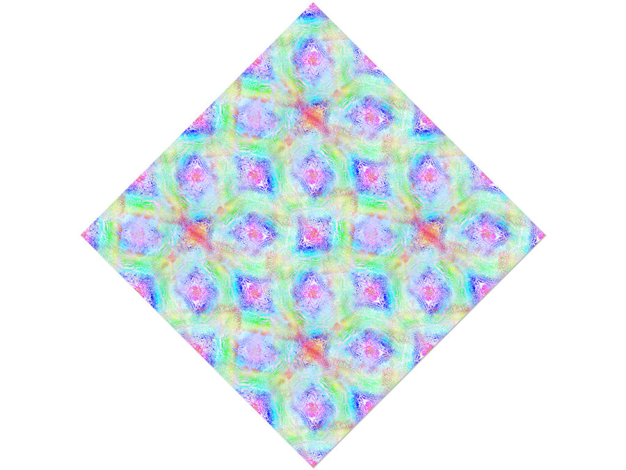 Watercolor Rainbow Tie Dye Vinyl Wrap Pattern