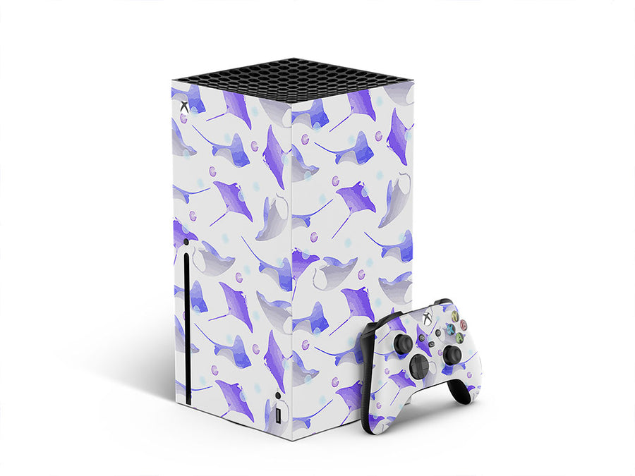 watercolor rays salt water XBOX DIY Decal