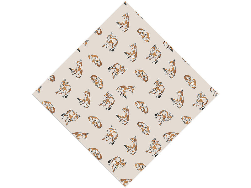 Watercolor Wanderers Animal Vinyl Wrap Pattern