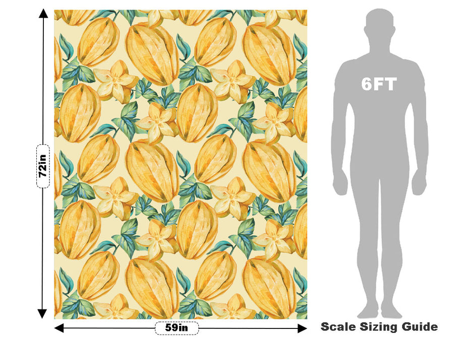 Watercolor Wishes Fruit Vehicle Wrap Scale~Rwraps Series 914 Watercolor Wishes Fruit Measurements~1