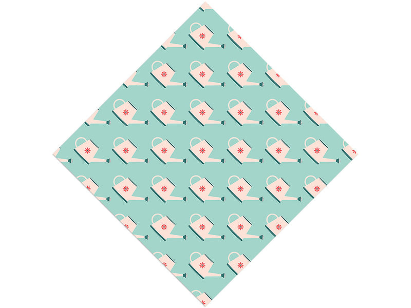 Watering Cans Gardening Vinyl Wrap Pattern