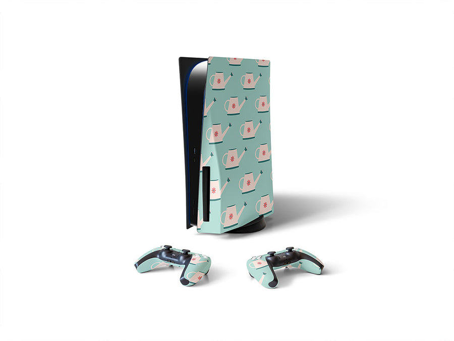 watering cans gardening Sony PS5 DIY Skin