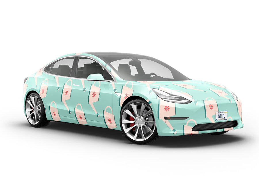 Watering Cans Gardening Vehicle Vinyl Wrap