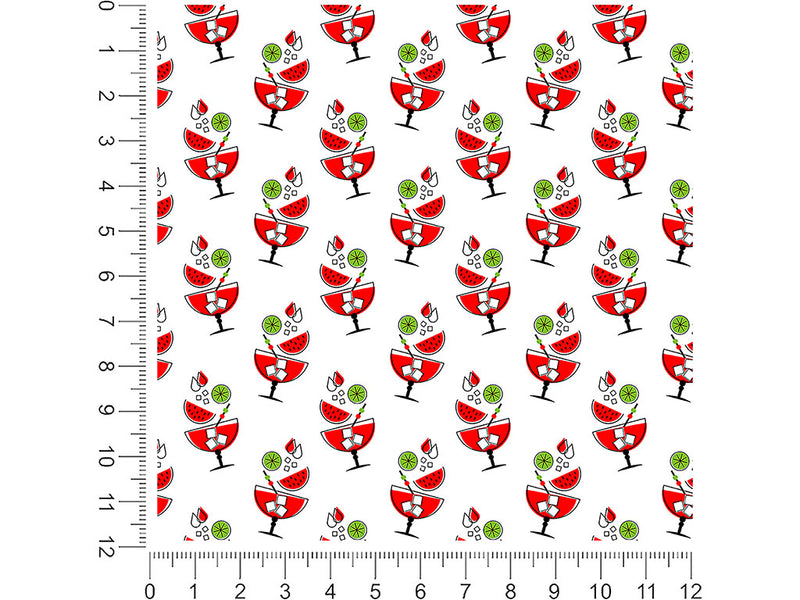 watermelon caipirinha alcohol 1ft x 1ft Craft Sheets