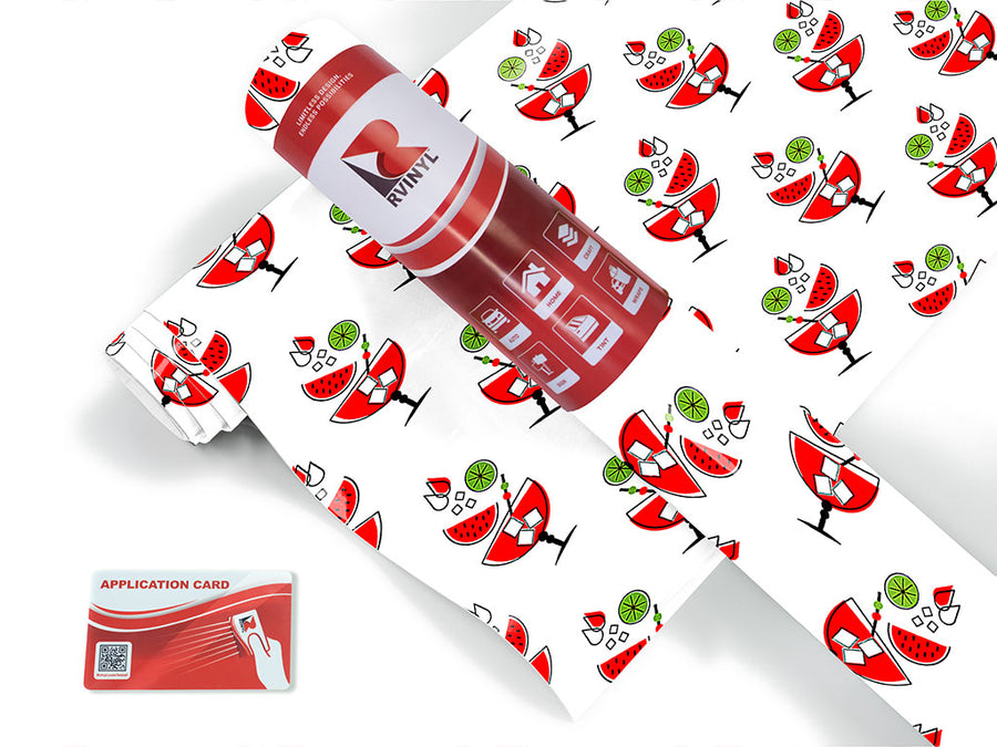 watermelon caipirinha alcohol Craft Vinyl Roll