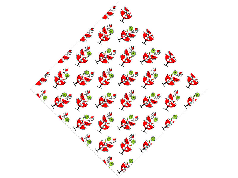 Watermelon Caipirinha Alcohol Vinyl Wrap Pattern