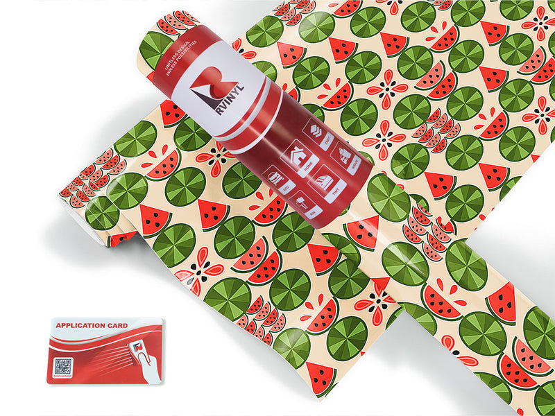 watermelon cravings mosaic Craft Vinyl Roll