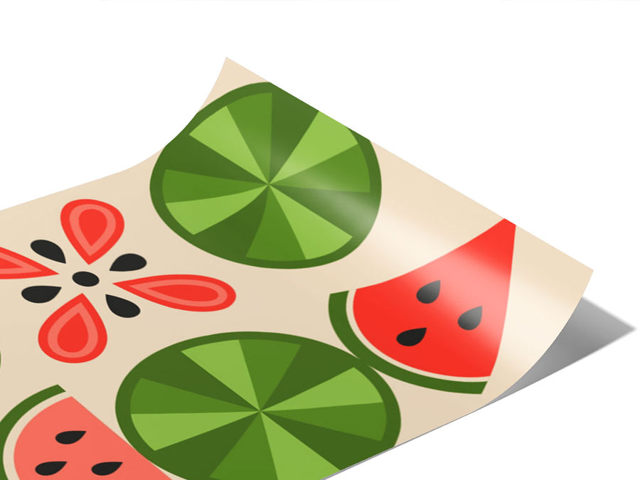 Watermelon Cravings Mosaic Vinyl Wraps~Rwraps Series 914 Digitally Printed Vinyl Wrap~0