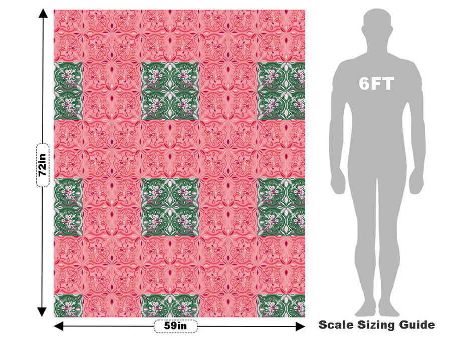 Watermelon Tile Vehicle Wrap Scale~Rwraps Series 914 Watermelon Tile Measurements~2