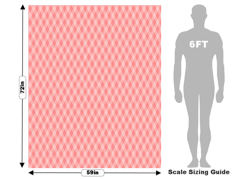Watermelon Juice Argyle Vehicle Wrap Scale~Rwraps Series 914 Watermelon Juice Argyle Measurements~1