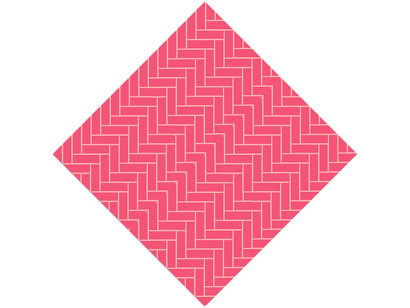 Watermelon Pink Brick Vinyl Wrap Pattern