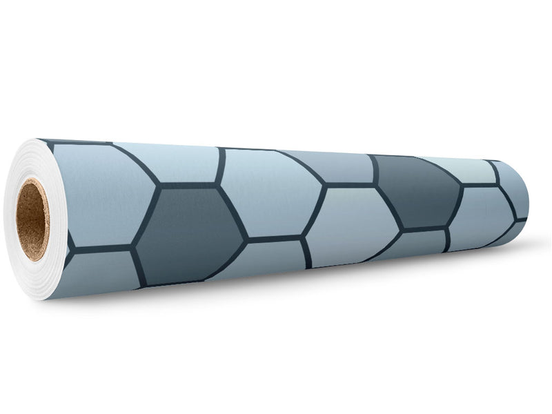 Watery Tiles Water Wrap Film Wholesale Roll~Rwraps Series 914 Digitally Printed Vinyl Roll~5