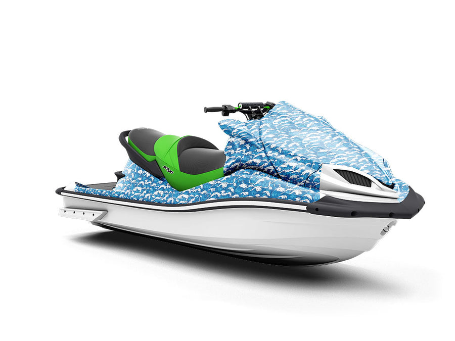 Wave Goodbye Tattoo Jet Ski Vinyl Customized Wrap