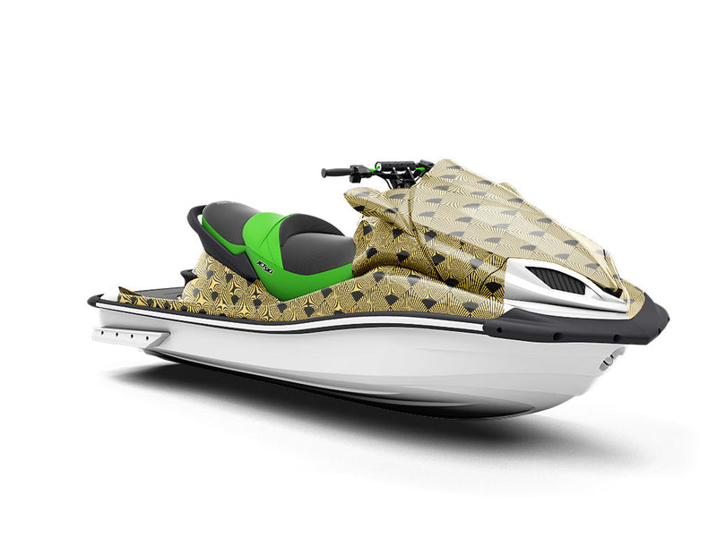 Wave the Fan Art Deco Jet Ski Vinyl Customized Wrap