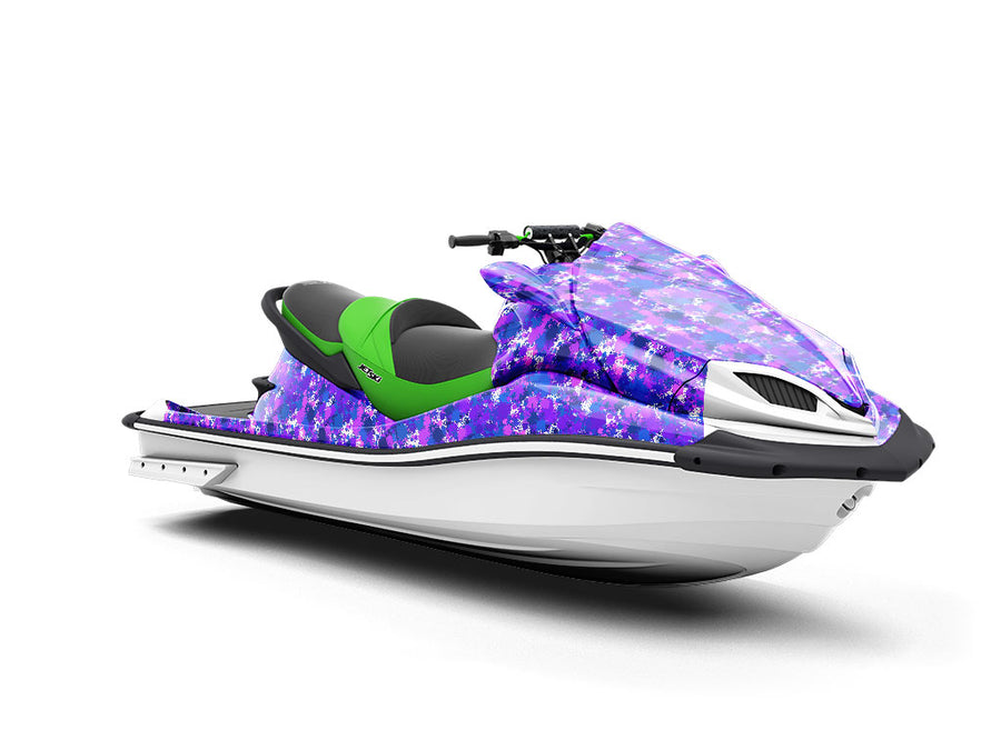 We Sink Paint Splatter Jet Ski Vinyl Customized Wrap