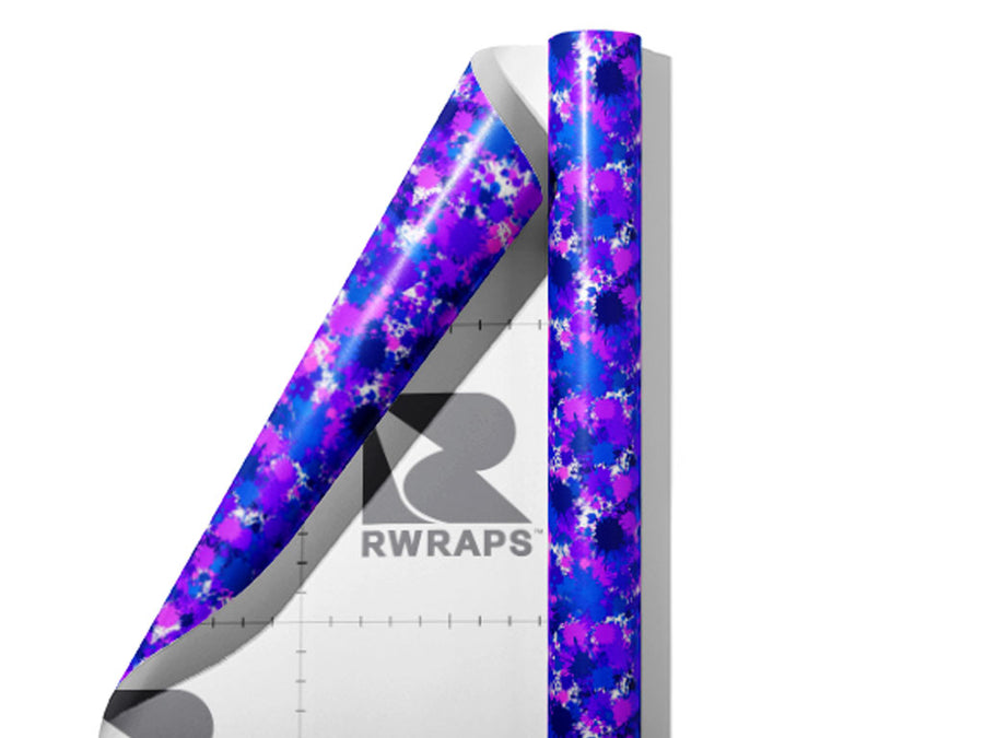We Sink Paint Splatter Wrap Film Sheets~Rwraps Series 914 We Sink Paint Splatter Scrolled Sheet~3