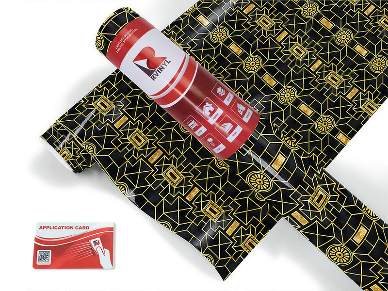 wealth art deco Craft Vinyl Roll