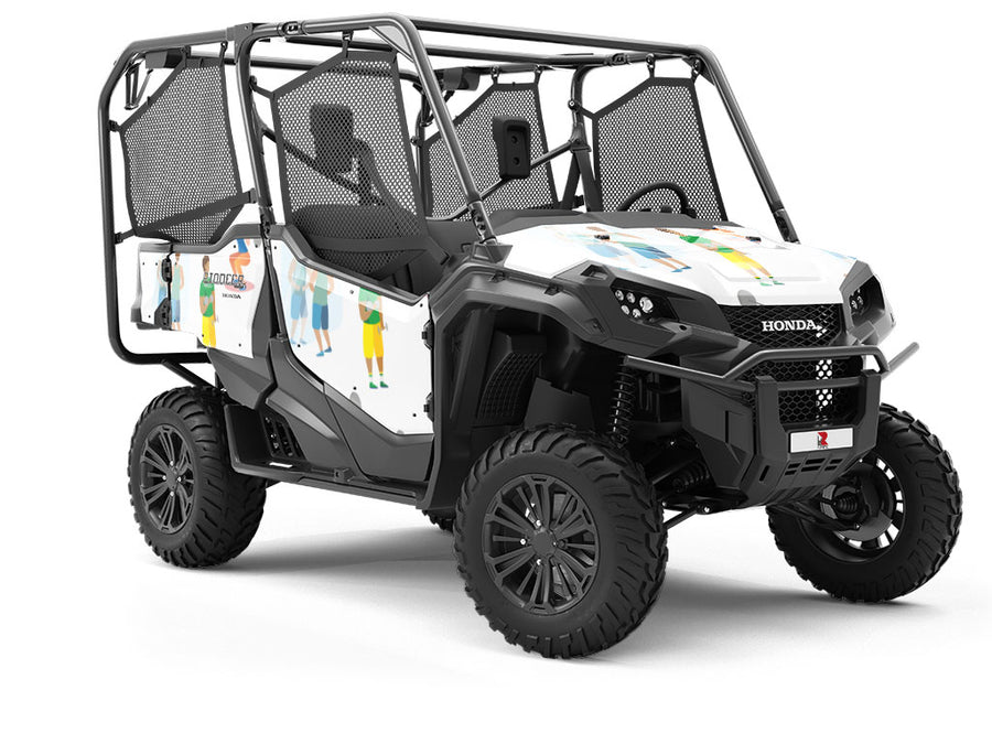 Weightlifting Gains Sport Utility Vehicle Vinyl Wrap