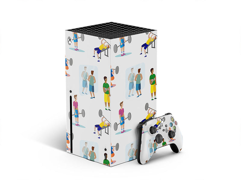 weightlifting gains sport XBOX DIY Decal