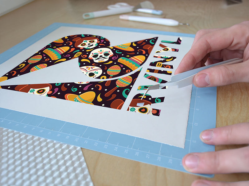 welcome home day of the dead Easy Weed Craft Vinyl