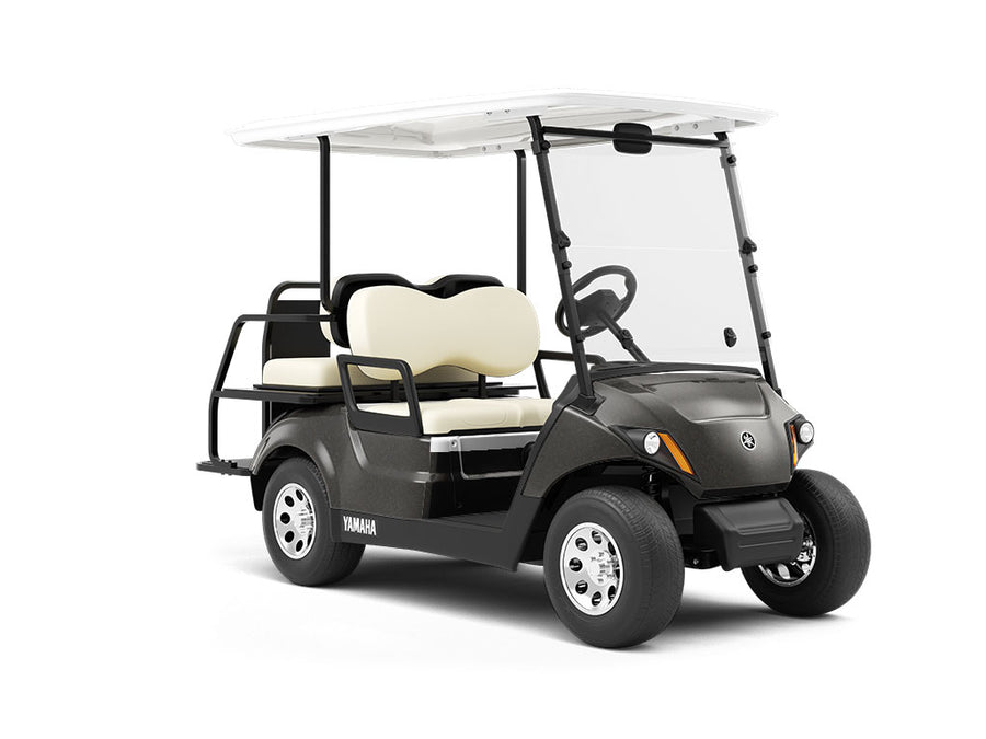 Welded Black Diamond Plate Wrapped Golf Cart