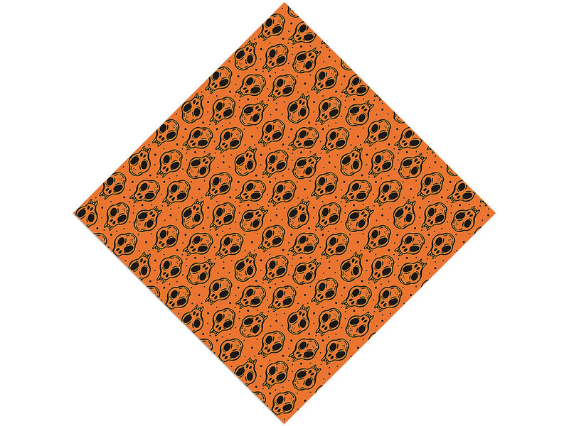 Werewolf Skull Spooky Fun Vinyl Wrap Pattern
